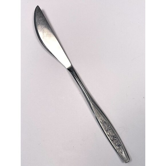 VTG EKCO Eterna 6.75" Stainless Steel Spreader BUTTER KNIFE Flatware Taiwain - Picture 1 of 4